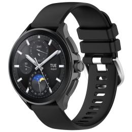 Ремінець для смарт-годинника BeCover Silicone для Xiaomi Watch 2 Pro/S4/S3/S1 Pro/S1/S1 Active (22mm) Black (714123)