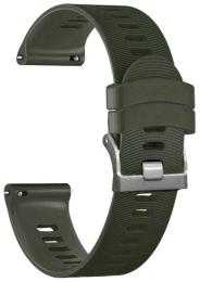 Ремінець для смарт-годинника ArmorStandart Silicone Soft Watch Strap 20mm Army Green (ARM88470)