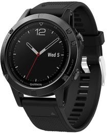 Ремінець для смарт-годинника ArmorStandart Silicone Line для Garmin 22mm Black (ARM88486)