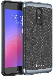 Чохол-накладка iPaky Bumblebee Series/PC Frame With TPU Case для Meizu M6 Gray