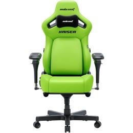 Ігрове крісло Anda Seat Kaiser 4 V2 Size XL PVC Cyber Green (AD12YDDC-XLL-20-C-PV/C-03)