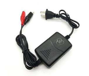 Зарядний пристрій для літієвого акумулятора Voltronic YT-JJS-14813 з крокодилами, LED-індикація