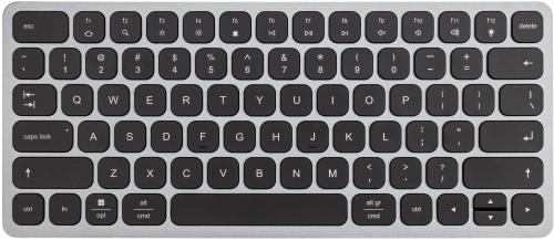 Клавіатура Axagon HMC-KB 9 in 1 Layout USB Silver Black (HMC-KB-CRL)