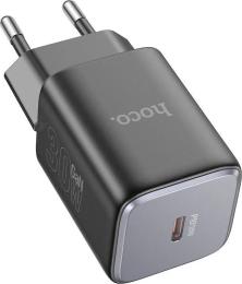 МЗП HOCO N43 Vista single port PD30W charger Starlight black