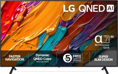 Телевізор LG 86QNED7EA6B Black