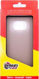 Чохол-накладка DENGOS Matt для Xiaomi Poco X3 Black