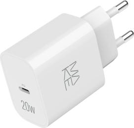 Адаптер живлення для телефона Make 20W PD White (MCW-2011WH)