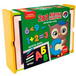 Настільна гра Vladi Toys Магнітний розвиваючий набір з дошкою VT5411-17