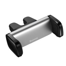 Тримач в авто Baseus Steel Cannon Air Outlet Car Mount Silver (SUGP-0S)