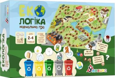 Настільна гра УМНЯШКА Екологіка (1319-UM)