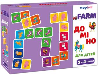 Настільна гра Magdum Доміно Тварини (ME5032-22)