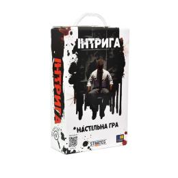 Настільна гра STRATEG Інтрига 30625 карточки 180 штук
