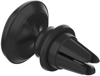 Тримач в авто СolorWay Metallic Air Vent-4 Black магнітний (CW-CHM09-BK) для телефона