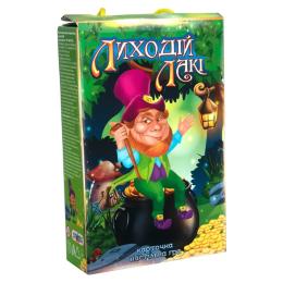 Настільна гра STRATEG Лиходій Лакі 30605ST 110 карточок