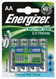 Акумулятор Energizer Recharge Extreme AA/HR06 LSD Ni-MH 2300 mAh BL 4шт