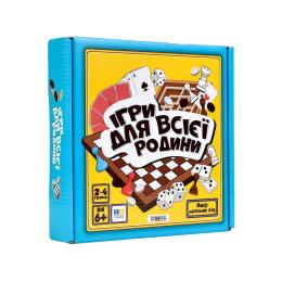 Настільна гра STRATEG Ігри для всієї родини 30688/1