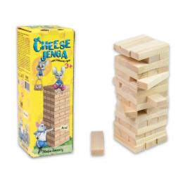 Настільна гра STRATEG Cheese Jenga 30718