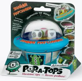 Настільна гра Fun Games Pop-A-Tops: Знайди марсіанина (Match-A-Martian) (FGS62)
