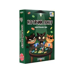 Настільна гра STRATEG Котячий покер 30940