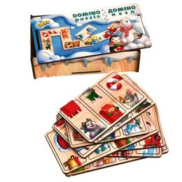 Настільна гра Ubumblebees Доміно-пазл (ПСД240) PSD240