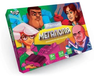 Настільна гра Danko Toys Мегаполія Premium (G-MP-01-01U)