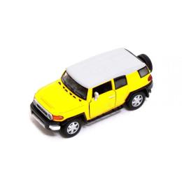 Іграшкова машинка Kinsmart Toyota FJ Cruiser KT5343 Yellow