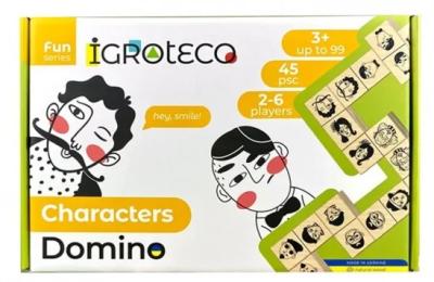 Настільна гра Igroteco Доміно Персонажі 900620
