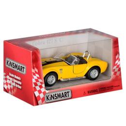 Іграшкова машинка Kinsmart SHELBY COBRA KT5322W Yellow