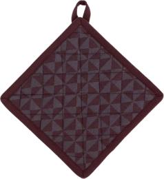 Прихватка кухонна KELA Henrik Dreieck Burgundy 20х20 см