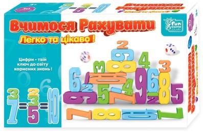 Настільна гра 4FUN Game Club вчимося Рахувати 44735