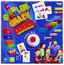 Настільна гра Danko Toys Color Crazy Cubes CCC-02-01U