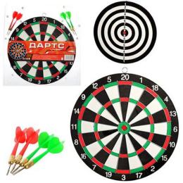 Настінна гра METR+ MS0095 дартс і 4 дротика