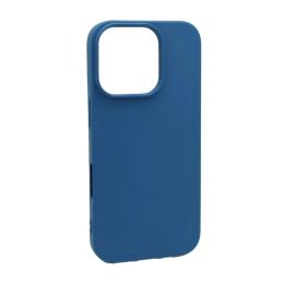 Чохол-накладка X-Level Silicone Case Membrane Only 0.88mm для Apple iPhone 16 Pro Max Dark Blue