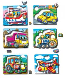 Настільна гра Енергія Плюс 81169 Транспорт. По землі. По воді. По небу