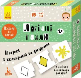 Настільна гра Ranok Creative 889003 Пограй з кольорами і фігурами