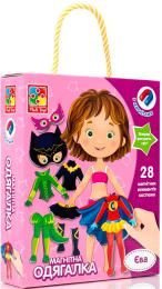 Магнітна гра Vladi Toys VT3702-08 Магнітна одягалка Єва (Укр)
