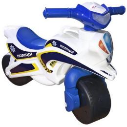 Толокар Doloni 0138 (9)/510 Blue White мотоцикл Поліція
