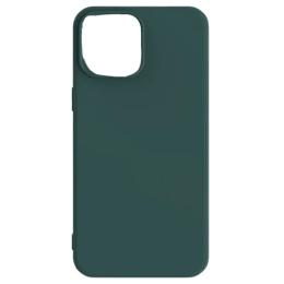 Чохол-накладка X-Level Silicone Case Membrane Only 0.88mm для Apple iPhone 15 Pro Max Dark Green