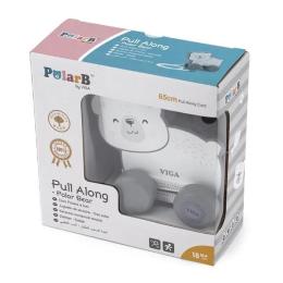 Каталка Viga Toys Polar Bear 44001 Gray White