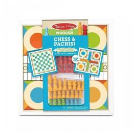Настільна гра Melissa &amp; Doug (MD30381) Деревяні шахи і пачізі