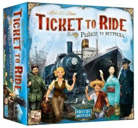 Настільна гра Lord of Boards Квиток на потяг: Рейки та вітрила (LOB2333UA)
