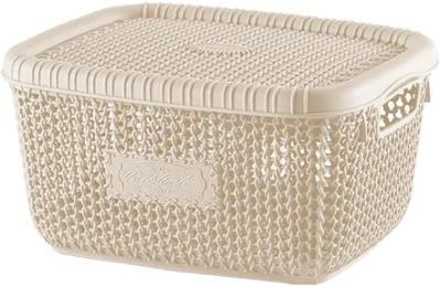 Кошик для зберігання їжі Violet House Віолетта 1009 Cappuchino 5 л, 14х26х21 см