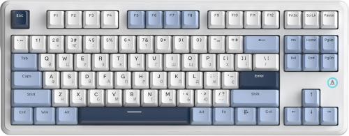Клавіатура Ajazz AK870 V2 Flying Fish Switches White (AK870-V2-FF-BWB)