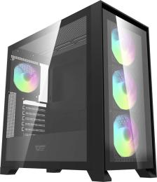 Корпус для компютера DARK FLASH DRX90 GLASS ATX без блока живлення, чорний