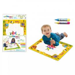 Килимок ігровий METR+ LT3943 Yellow для малювання водою , ручка 2шт