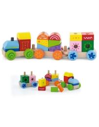 Конструктор Viga Toys Поїзд 50534