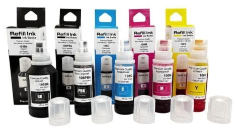 Чорнило для принтера Premium Quality Epson 105/106 SET B140ml, C/M/Y 70ml (70264950)