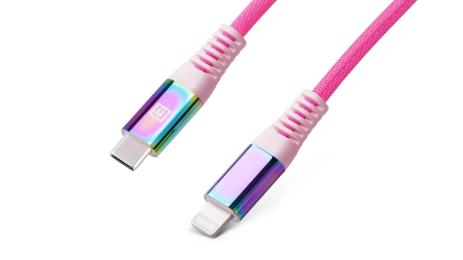 Дата-кабель REAL-EL 2m USB Type C(тато) - Lightning(тато) White