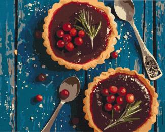 Картина за номерами Art Craft 40х50 см 12009-AC Брусничний кошик