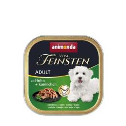 Корм вологий Animonda Vom Feinsten Adult with Chicken rabbit для дорослих собак з куркою і кроликом 150 г